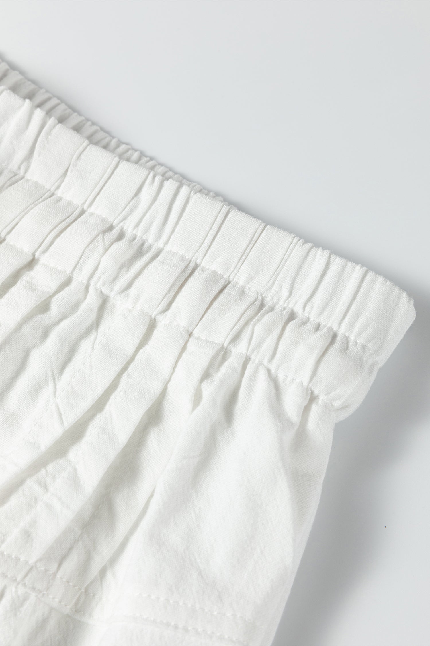 Breathable Drawstring Elastic Waist Button Pleated Detail Wide Leg Pants